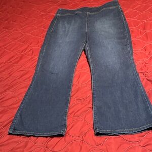 We The Free Dark Blue Flare Jeans